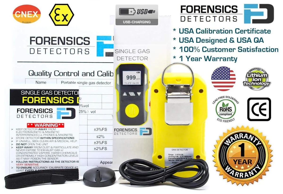 H2S Monitor & Pump | USA NIST Calibration