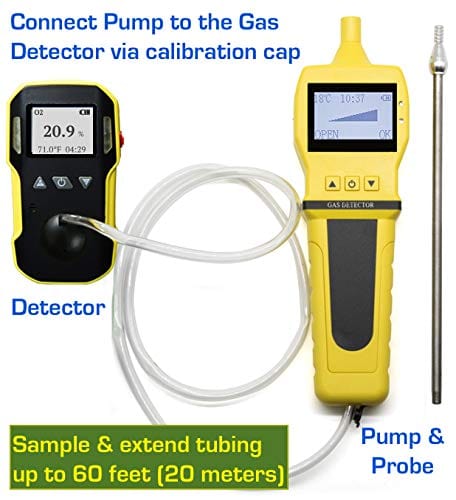 OXYGEN (O2) Detector + Pump