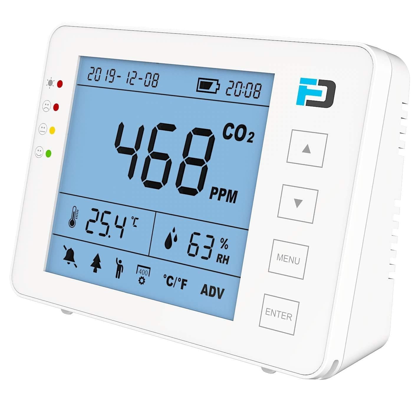 Carbon Dioxide Monitor | USB & Battery - Forensics Detectors