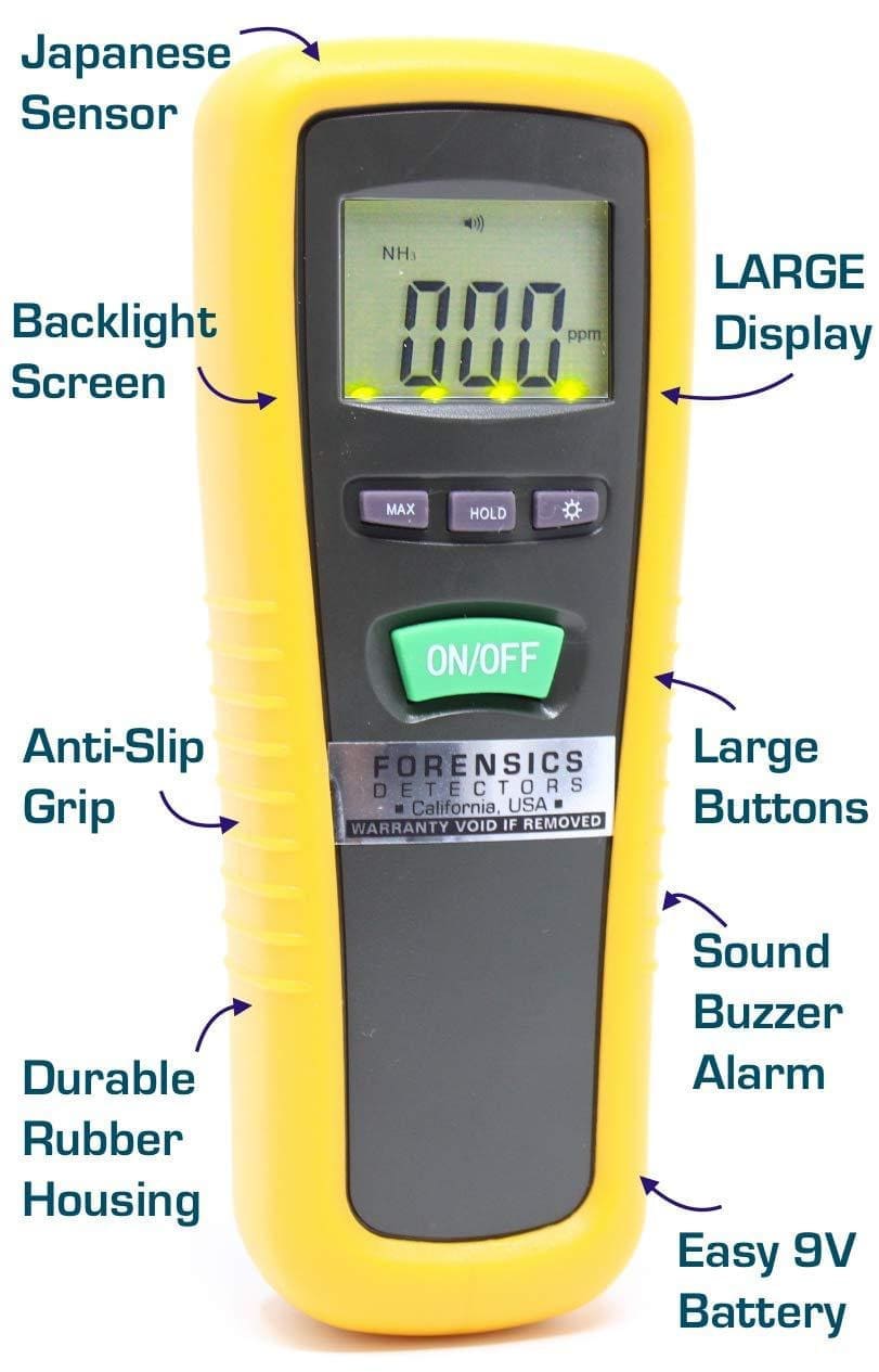 Basic Ammonia Meter - Forensics Detectors