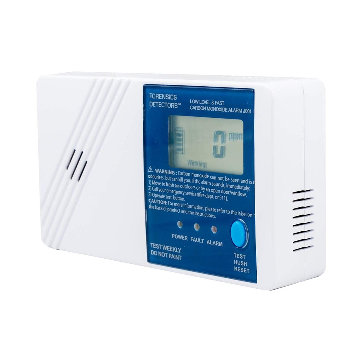 Low Level CO Detector with Fast Alarm (Blue)