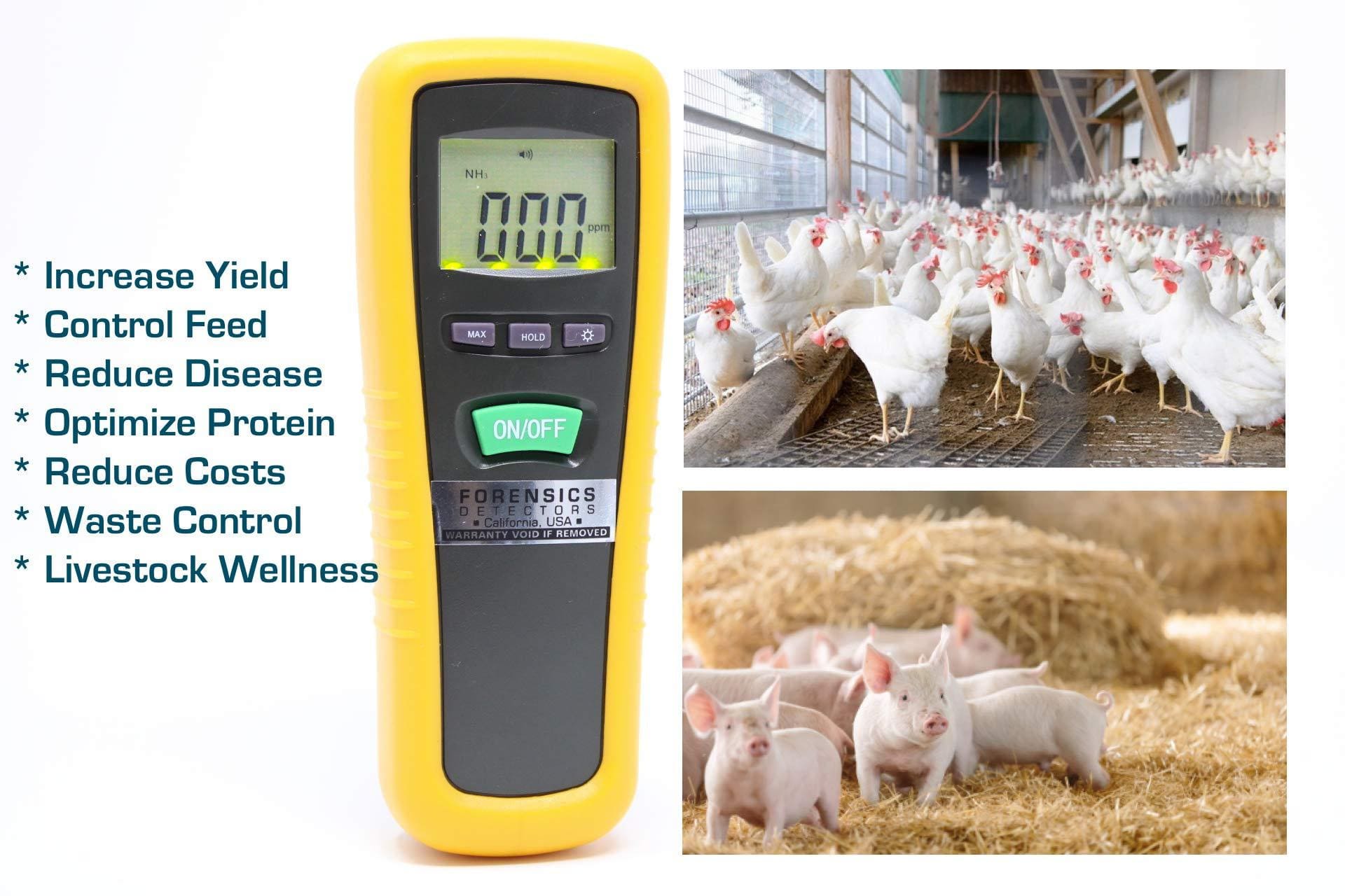 Basic Ammonia Meter - Forensics Detectors