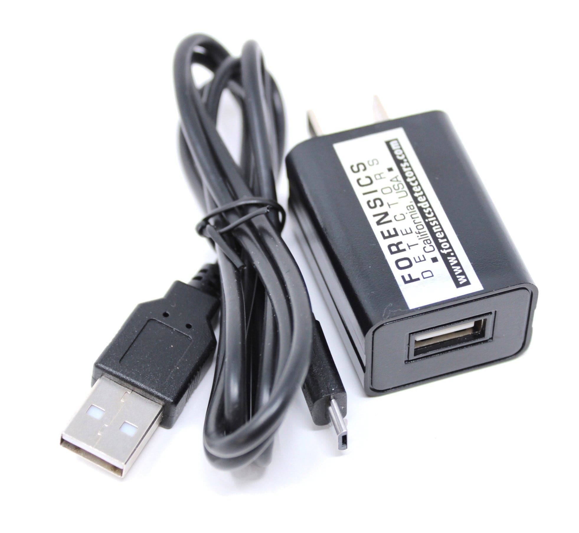 Power Supply & Cable | USB Micro - Forensics Detectors