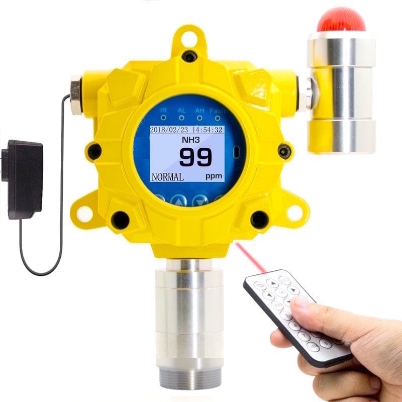 Ammonia Detector Wall Mount with USA NIST Calibration