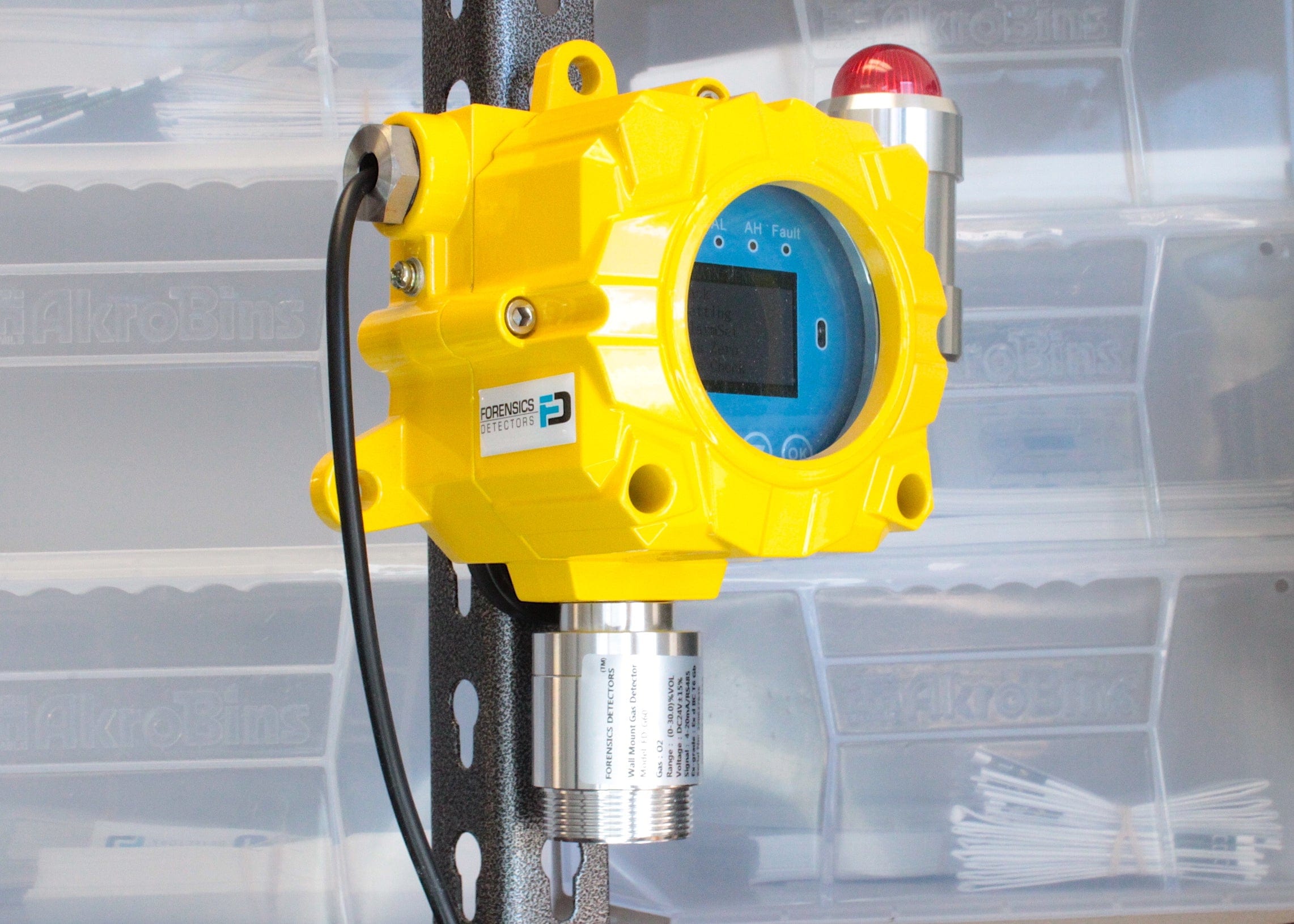 Ammonia Detector Wall Mount with USA NIST Calibration