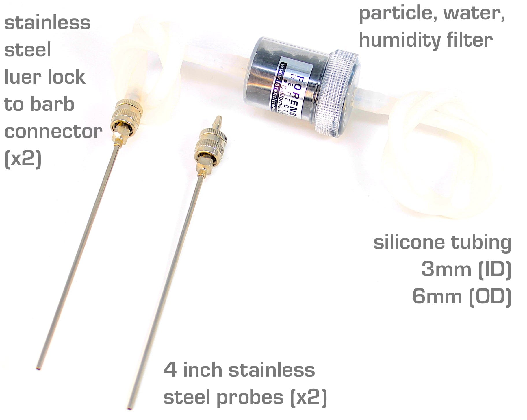 Generic Gas Filter & Probe Kit