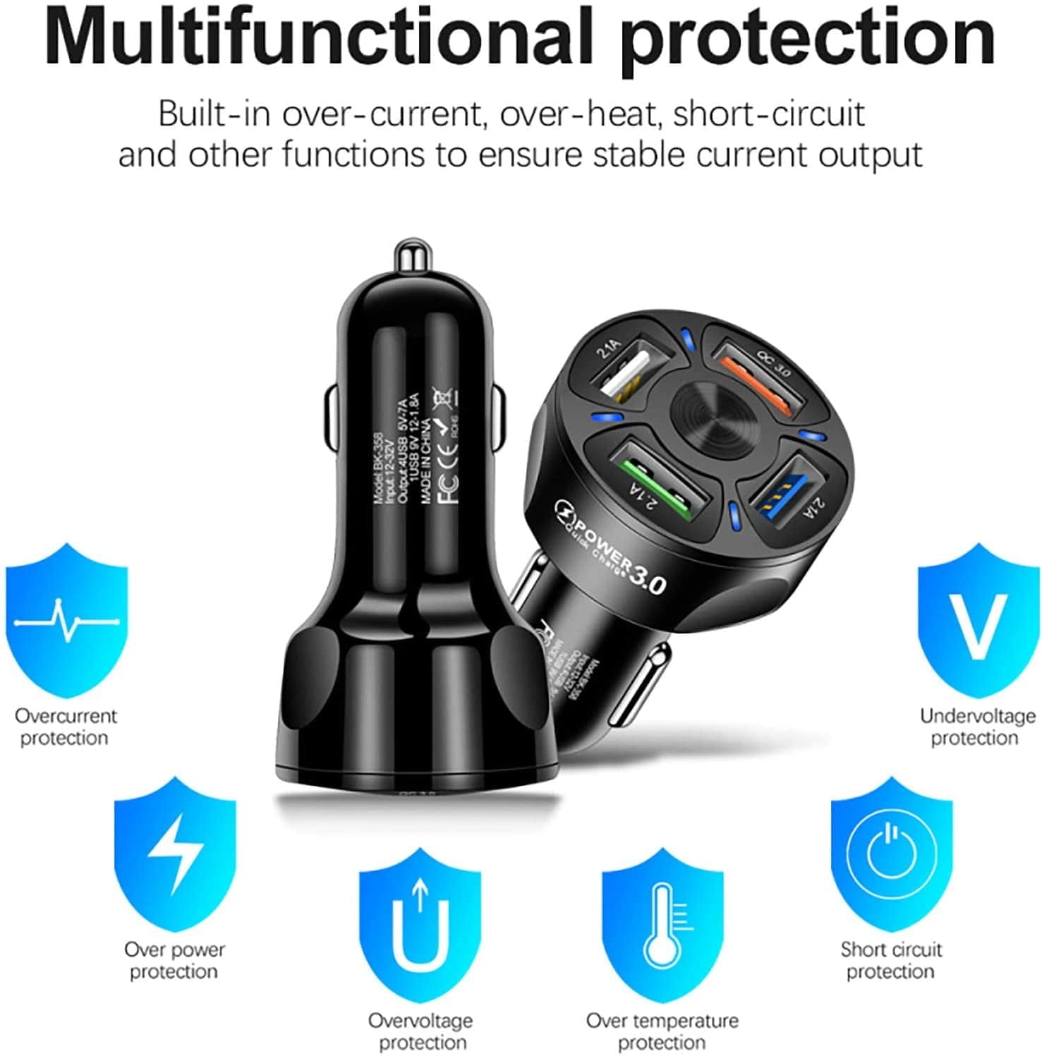 USB Car Charger - Forensics Detectors